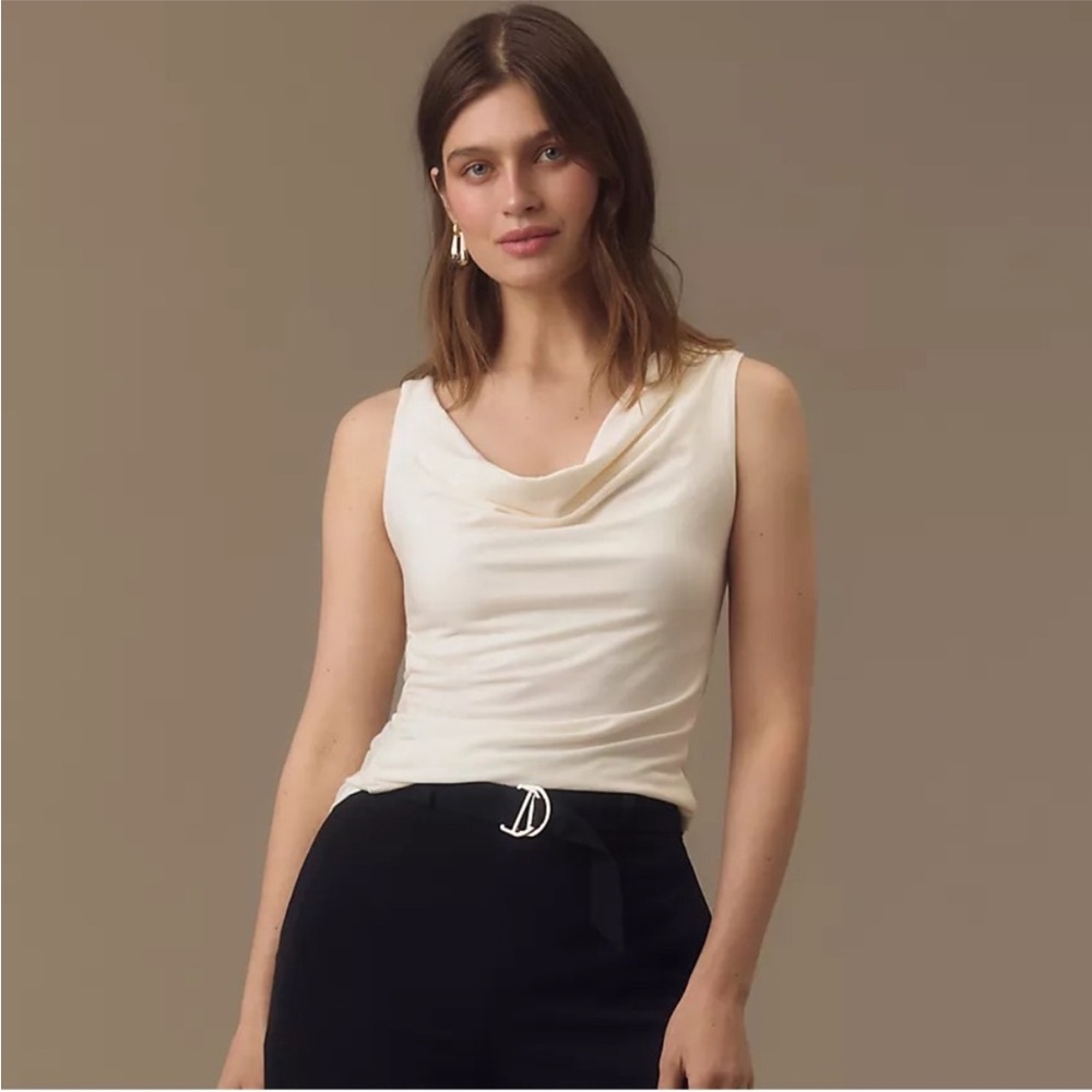 Reformation Darla Knit Top in Fior Di Latte